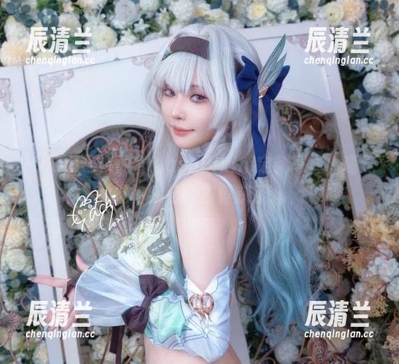 Machi马吉的AglaeaBikini定制写真，毫无疑问我已经被俘获了。
