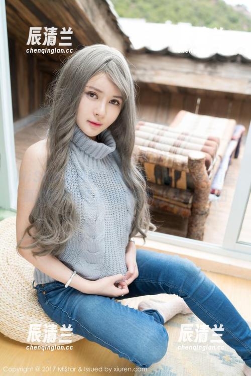 MiStar魅妍社 - 敢不敢挑战FoxYini孟狐狸的美脚？超绝的写真套图直击心田
