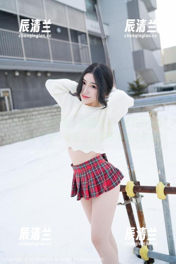 MiStar魅妍社 - 新图更新：王婉悠Queen的水手服，谁还记得那年海边的许诺？