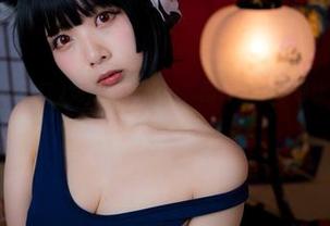 Tomiko(とみこ)竞泳水着cos，图片里的水着比我吃的西瓜还清凉！