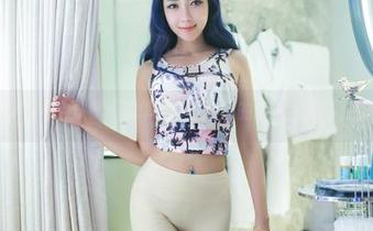 TuiGirl – 黑色从此不再单调，田芯娜的图片全都想下载拿走！