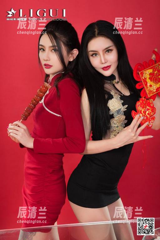 丽柜ligui - 奈沐子的最新作品集：女仆裙装，追逐清新不再羞涩。