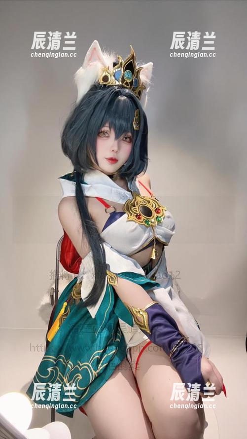 小瑶幺幺 一秒钟爱上小瑶幺幺的甘雨海灯节礼服,图库资源是不是也该跟进一下?