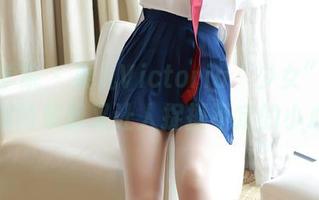 模范学院 – 果儿Victoria“少女”原图：看似简单却又让人捉摸不定的小心思。