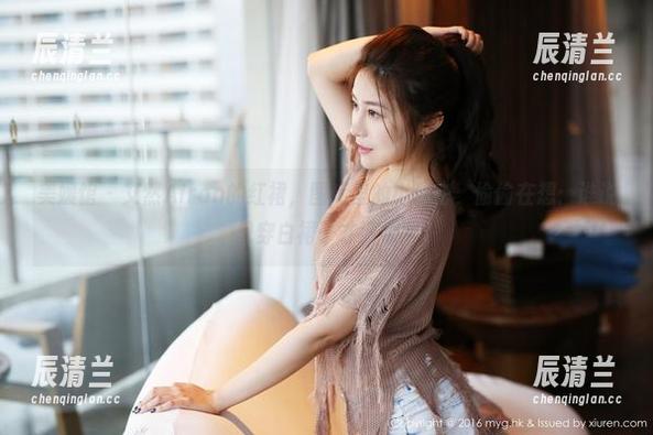 美媛馆-艾然Airan 美媛馆 - 艾然Airan的红裙,图库里的小秘密,偷偷在想:谁说只穿白裙子才好看?